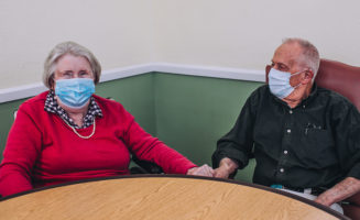 Society residents, married 64 years, share keys to success