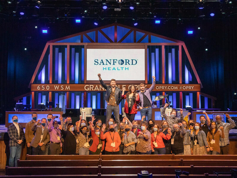 Sanford celebrates employees with unforgettable experience