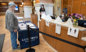 Patient access team provides front-line pandemic support