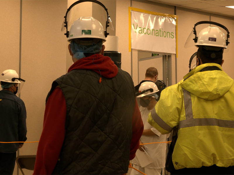 Sanford Health vaccinates 1,700 JBS employees in Worthington