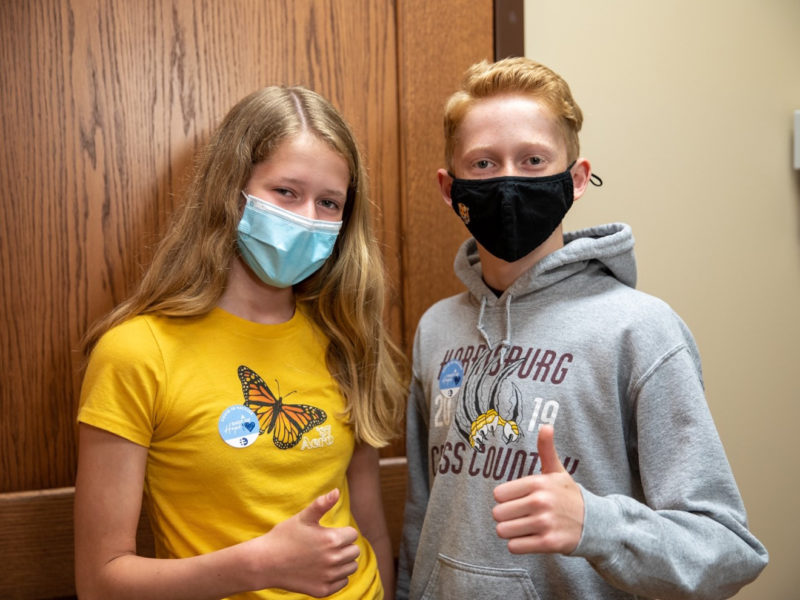 Head physician confident in vaccine for his teen daughter