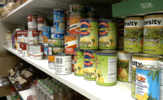 canned food at wellness pantry