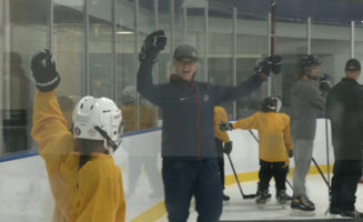 New Sanford POWER Center hosts Hockey with the Pros Clinic