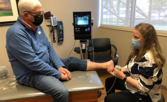 PRP injection helps patient with chronic ankle injury
