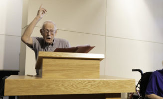 Seniors stage a theater group for their retirement community