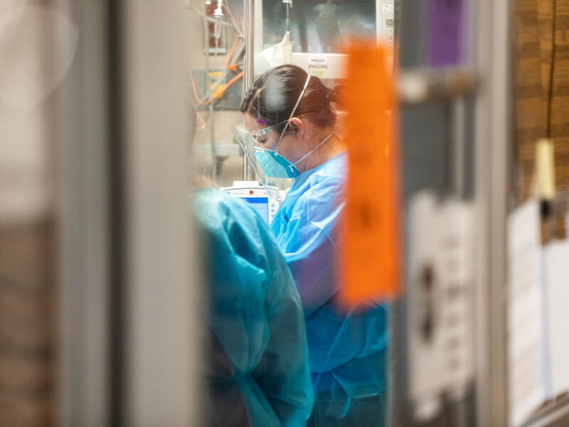 COVID-19 vaccination, treatment options can slow surge