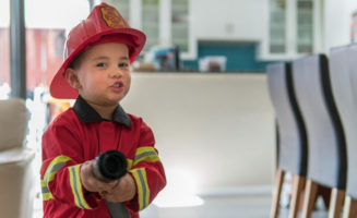 Teach your toddler about fire safety