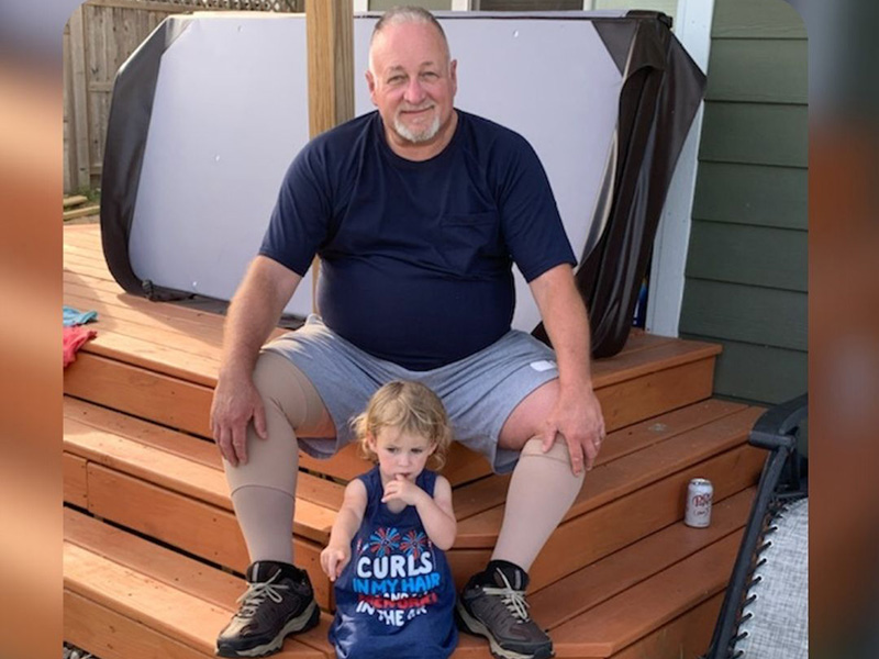 ‘Leaky vein’ fix helps patient walk better