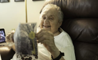 Assisted living resident is stellar community fundraiser