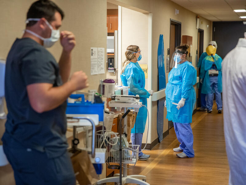 Hospitals are full as U.S. COVID death toll reaches 700,000
