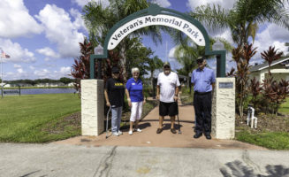 Kissimmee veterans share camaraderie, love for special park