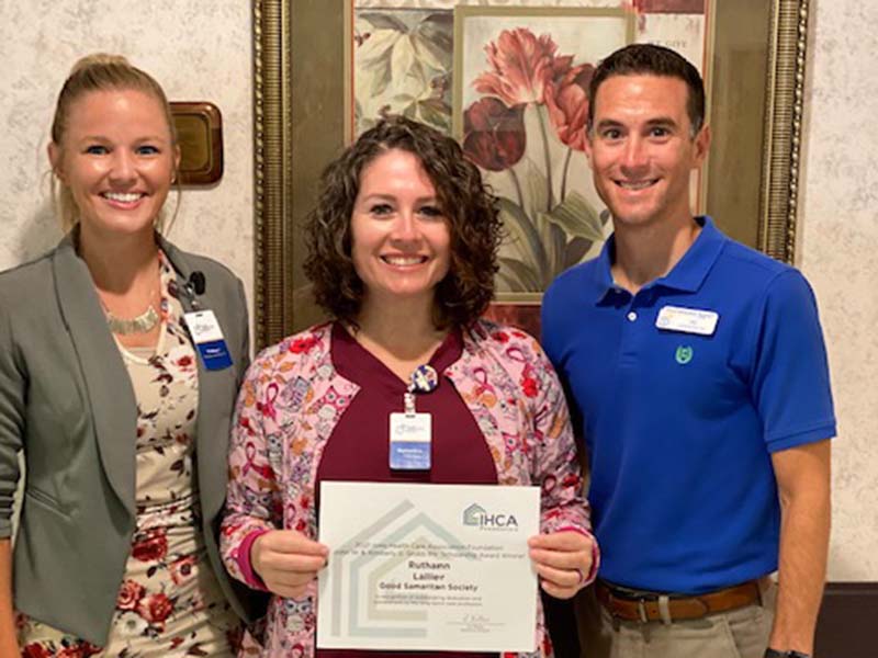 Nursing scholarship helps staff member fulfill goal