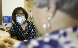 Home health therapist beats cancer with treatment, prayer