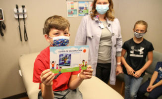 Sanford Health vaccinates first kids 5-11 against COVID