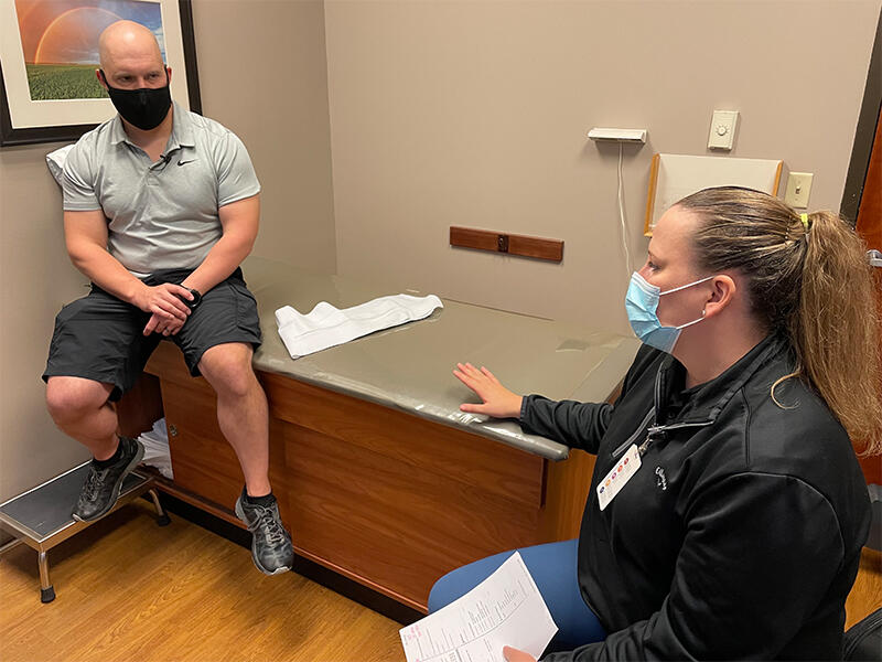 Cell therapy helps Sanford patient get back to racecourse