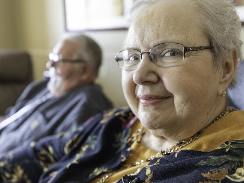 Nursing home sets scene for later-in-life love story
