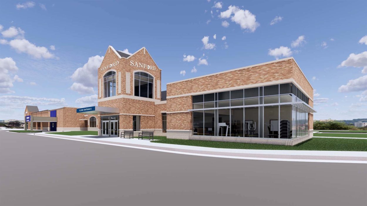 Sanford breaks ground on clinic in northeast Sioux Falls Sanford