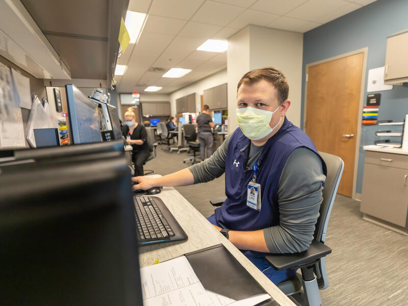 Former Army drone operator finds career as orthopedic nurse