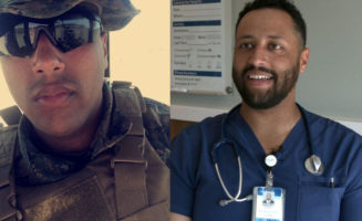 Marine Corps reservist finds calling in nursing
