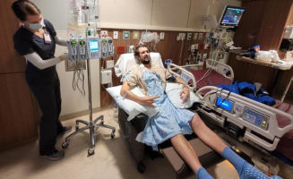 Minnesota man lucky to be alive after hunting accident