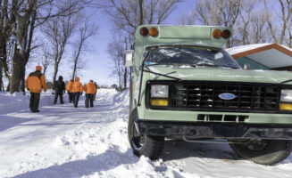 Veterans, college students revive broken down ‘cool bus’