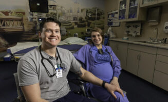 ER nurses share military experience, growing family