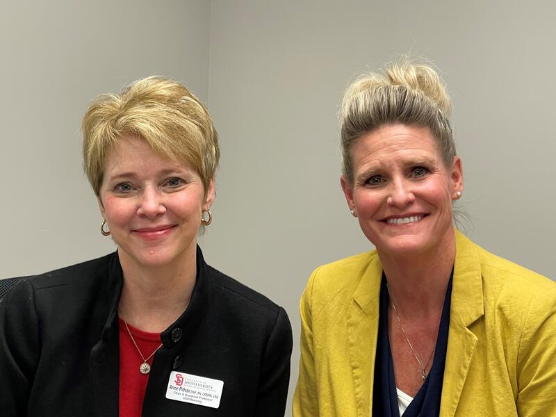 Anne Pithan, USD College of Nursing and Erica DeBoer, Sanford Health for SHN podcast