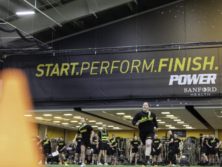 Before basic training, recruits train with Sanford Sports - Sanford ...