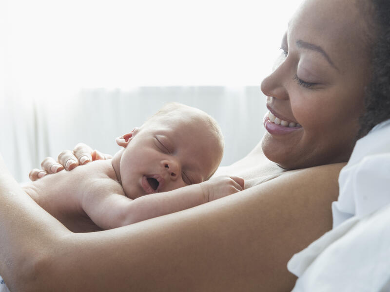 The importance of skin-to-skin with baby after delivery