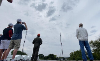Military flyover represents growing Sanford collaborations