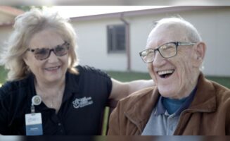 85-year-old returns to beloved community after serious fall