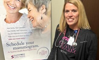 Annual mammogram catches cancer early for Sanford provider