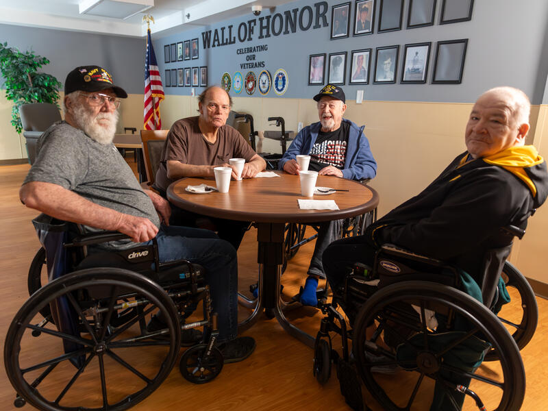 Society strives to be top veterans’ employer, care provider