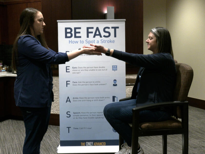 Sanford stroke educators give lesson in spotting symptoms