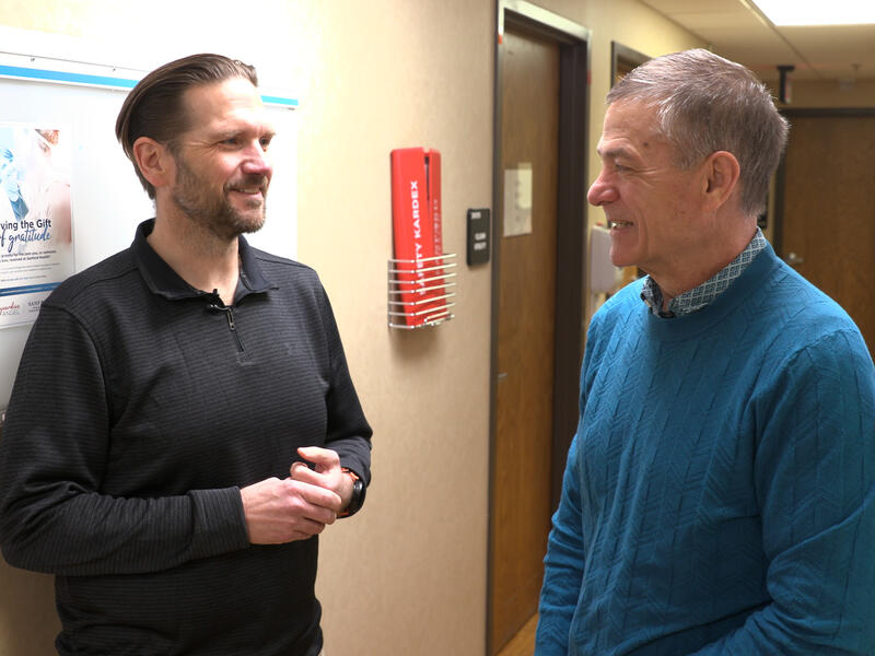 Lifelong blood donor alive today after kidney donation