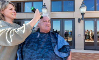 Veteran with cancer from toxic exposure still serving others