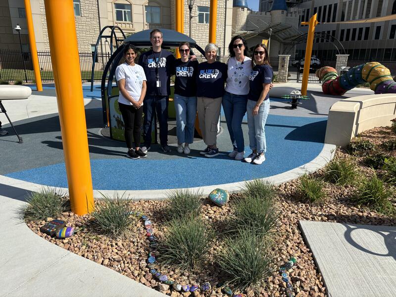 ‘Perry the Caterpillar’ joins garden at children’s hospital