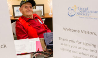 At 86, veteran is cherished nursing home volunteer