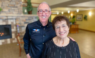 Spectrum of care is there from the moment they fly in