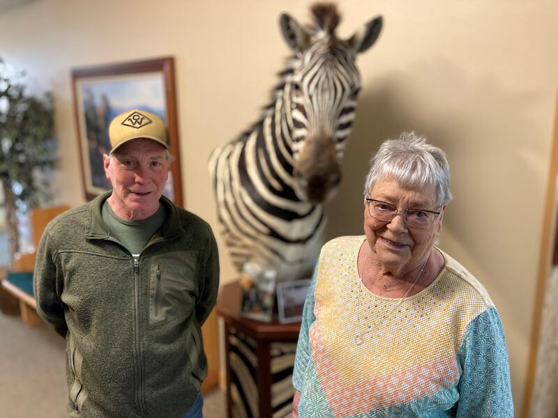 Zebra, art draw guests into assisted living community