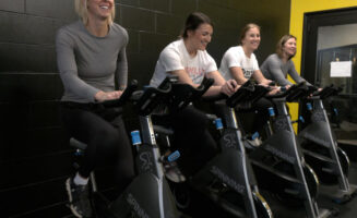 Group of 14 from Bemidji OB team trains for triathlon