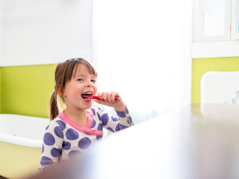 Teaching personal hygiene to your child
