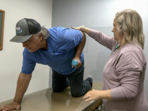 Shoulder replacement physical therapy