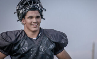 Student athlete keeps working for gridiron greatness