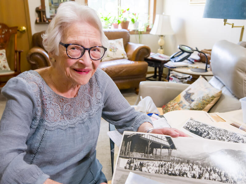 Centenarian reflects on bringing Good Samaritan to community