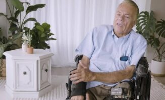 Polio survivor is a passionate vaccine advocate