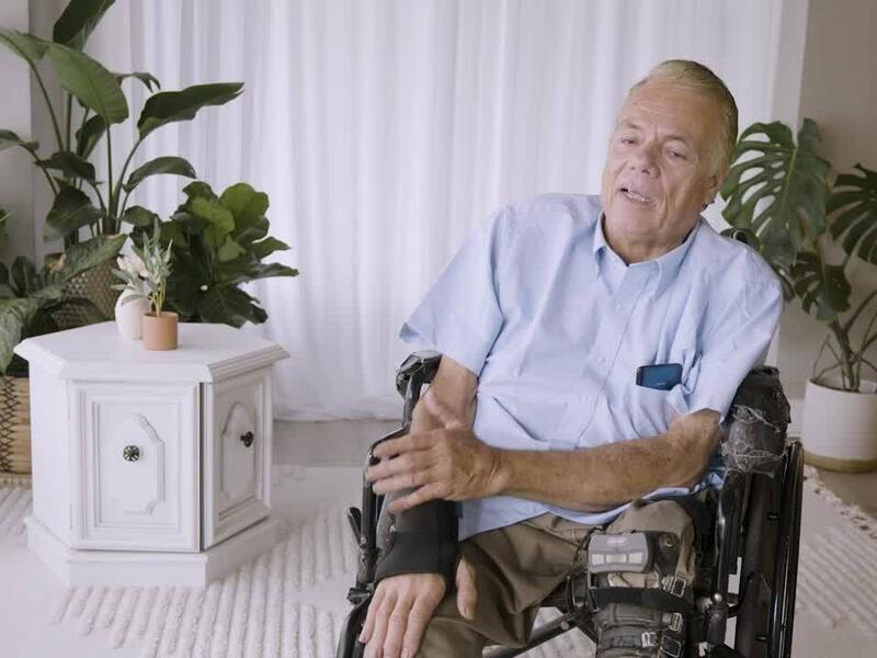 Polio survivor is a passionate vaccine advocate