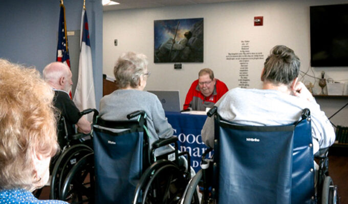 Driven by faith, long-term care resident launches ministry