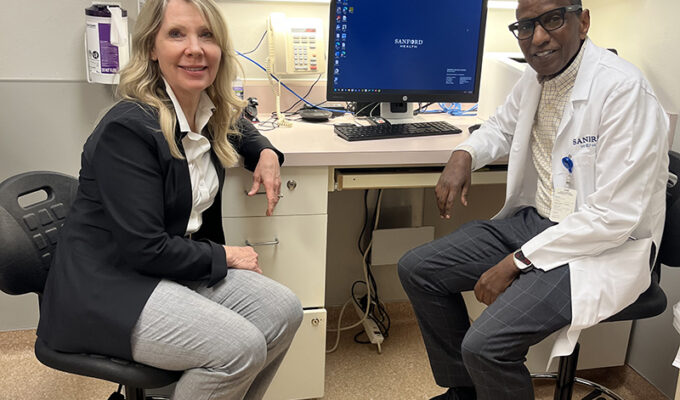 Colonoscopy screening finds cancer early for Sanford VP