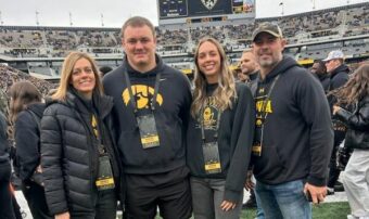 Sanford Sports helps guide future college football player